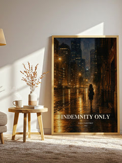 Indemnity Only Book Watercolour Illustration by Sara Paretsky – image 2