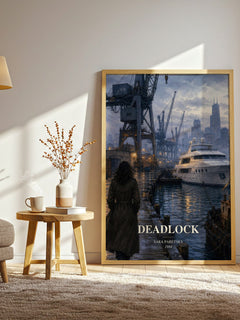 Deadlock Book Watercolour Illustration by Sara Paretsky – image 2
