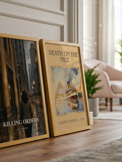 Killing Orders Book Watercolour Illustration by Sara Paretsky – image 4