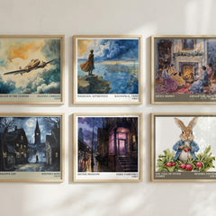 Bitter Medicine literary art print colour and style options – Sara Paretsky book art