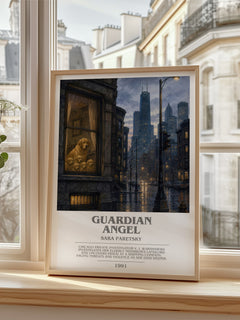 Guardian Angel Bookish Wall Art by Sara Paretsky – image 2