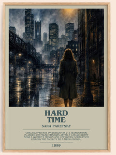 Hard Time Bookish Wall Art by Sara Paretsky – image 1