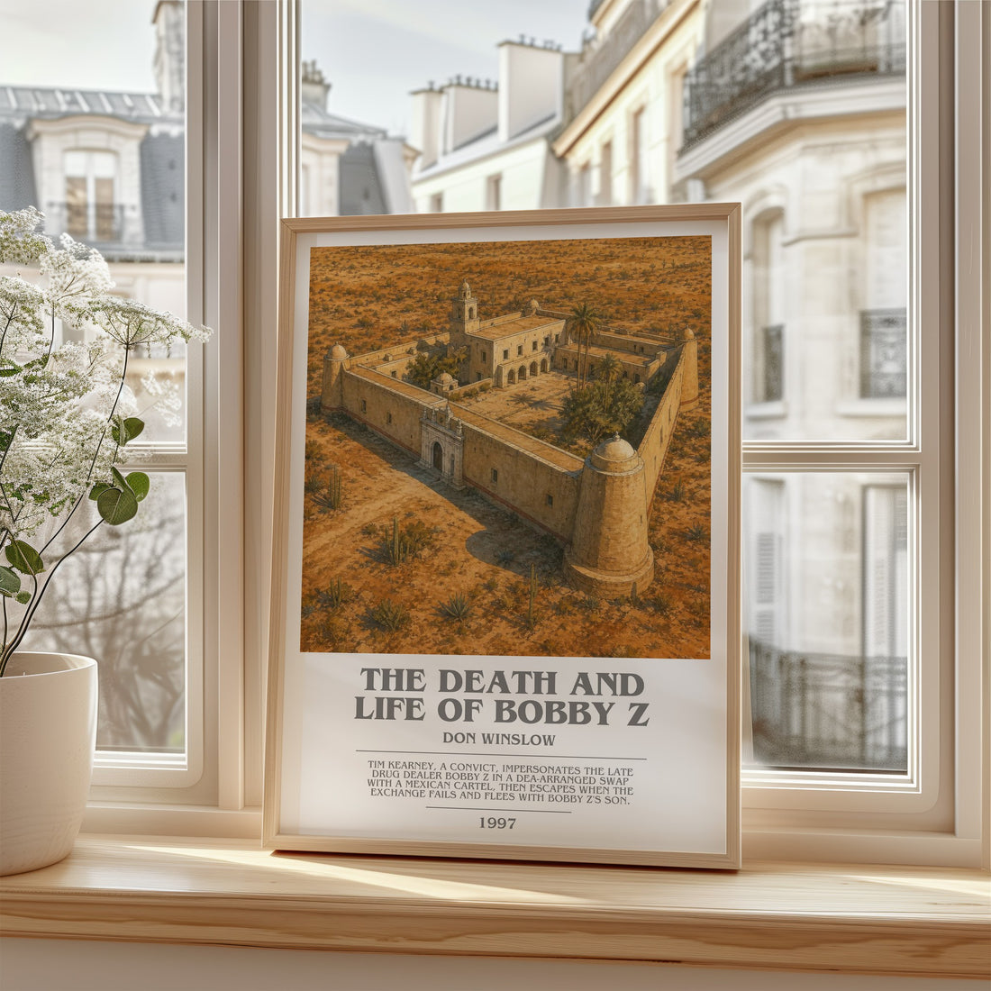 The Death and Life of Bobby Z bookish poster colour and style options – Don Winslow book art