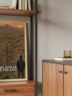 The Power of the Dog book watercolour illustration paper finish options – matte satin gloss