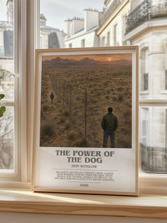 The Power of the Dog bookish poster colour and style options – Don Winslow book art