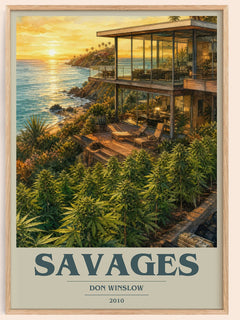 Savages Book Cover Poster by Don Winslow – image 1