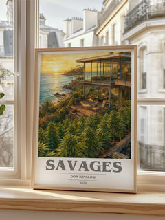 Savages Book Cover Poster by Don Winslow – image 2