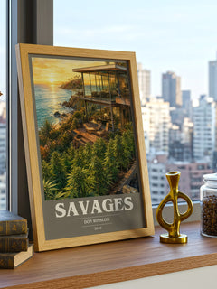 Savages Book Cover Poster by Don Winslow – image 3