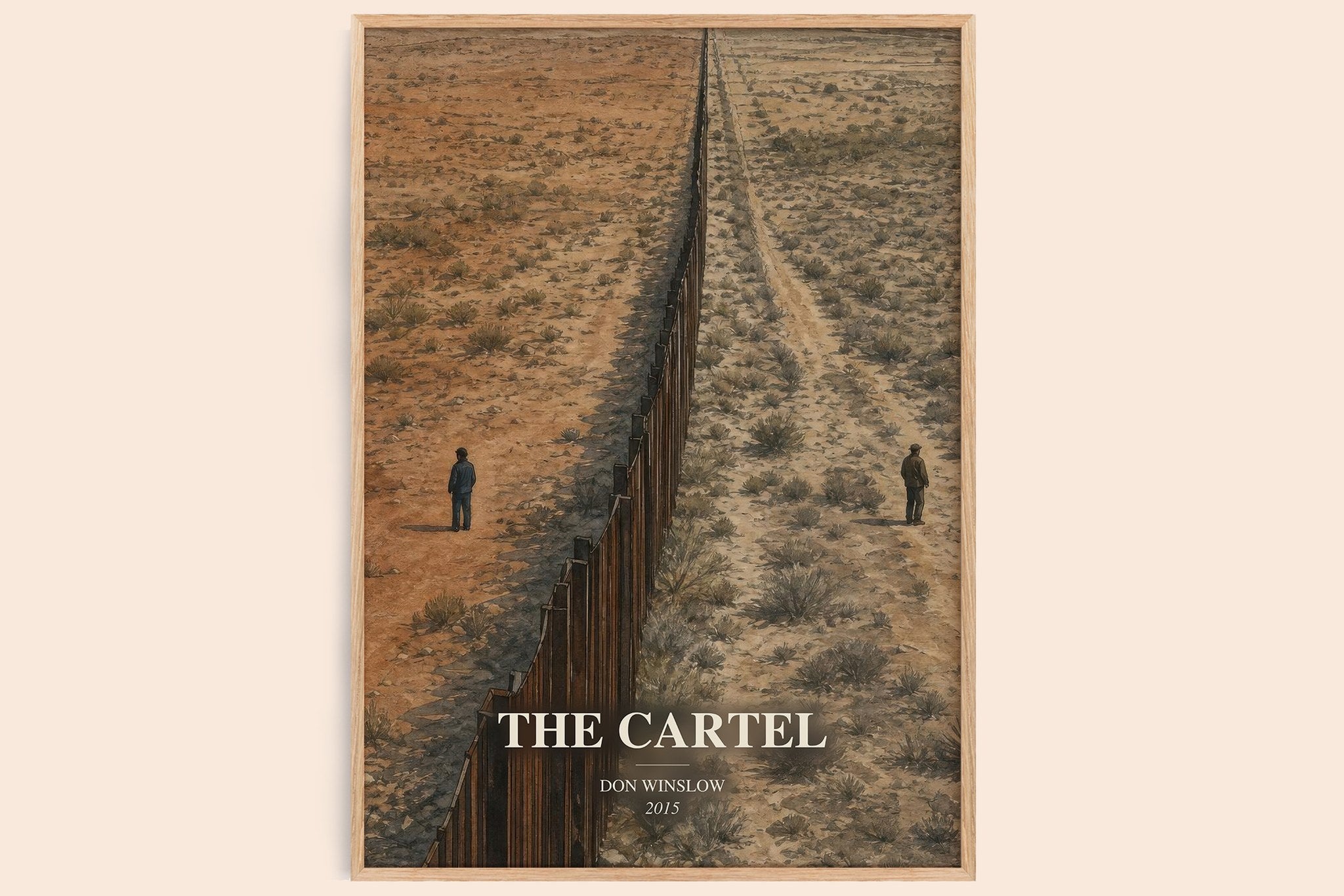 The Cartel Book Watercolour Illustration by Don Winslow
