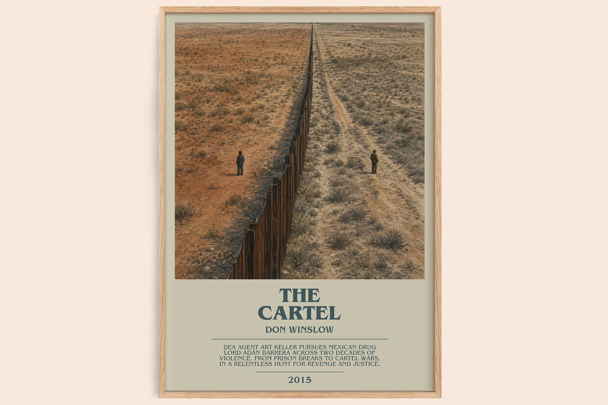 The Cartel Bookish Wall Art by Don Winslow