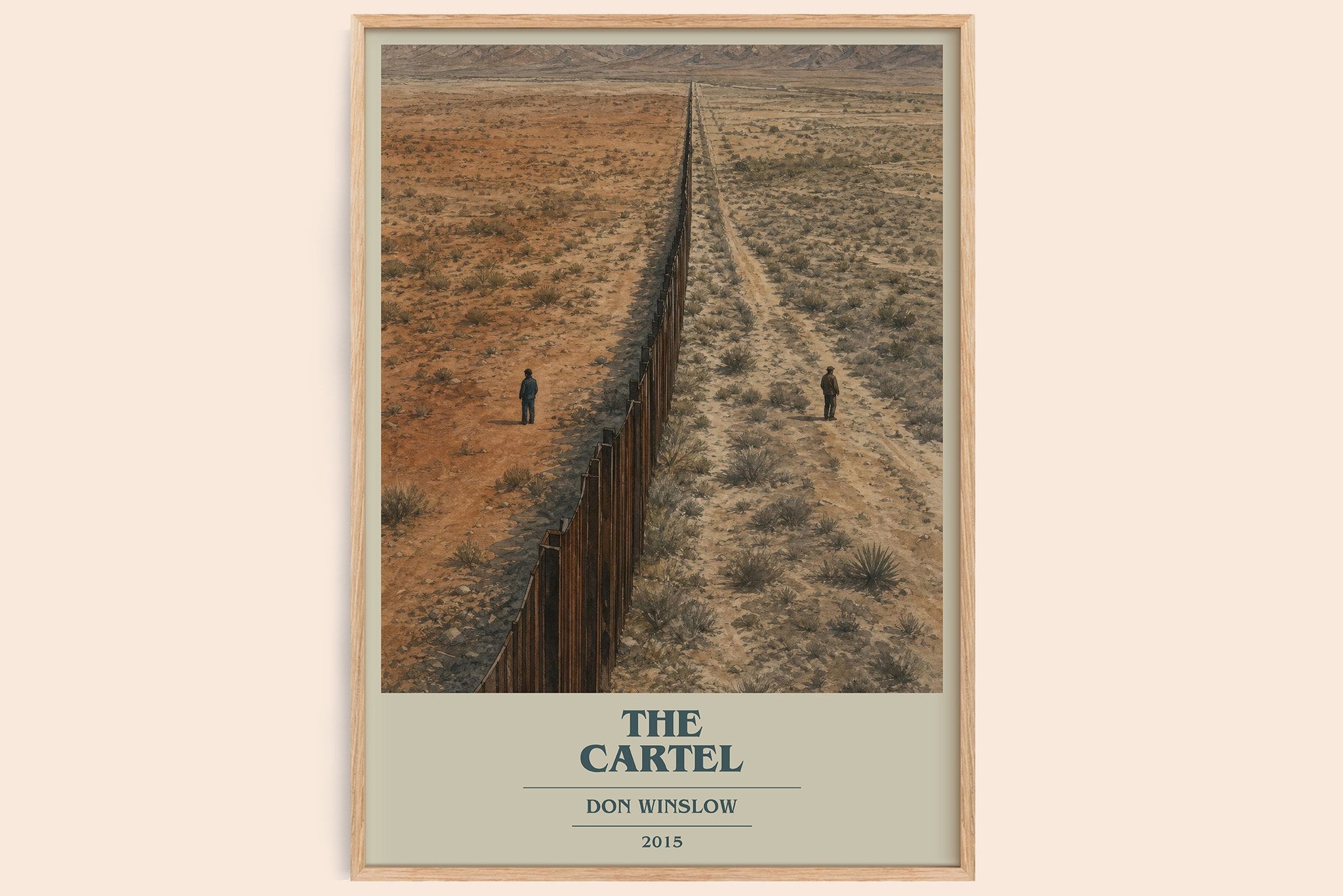 The Cartel Book Cover Poster by Don Winslow