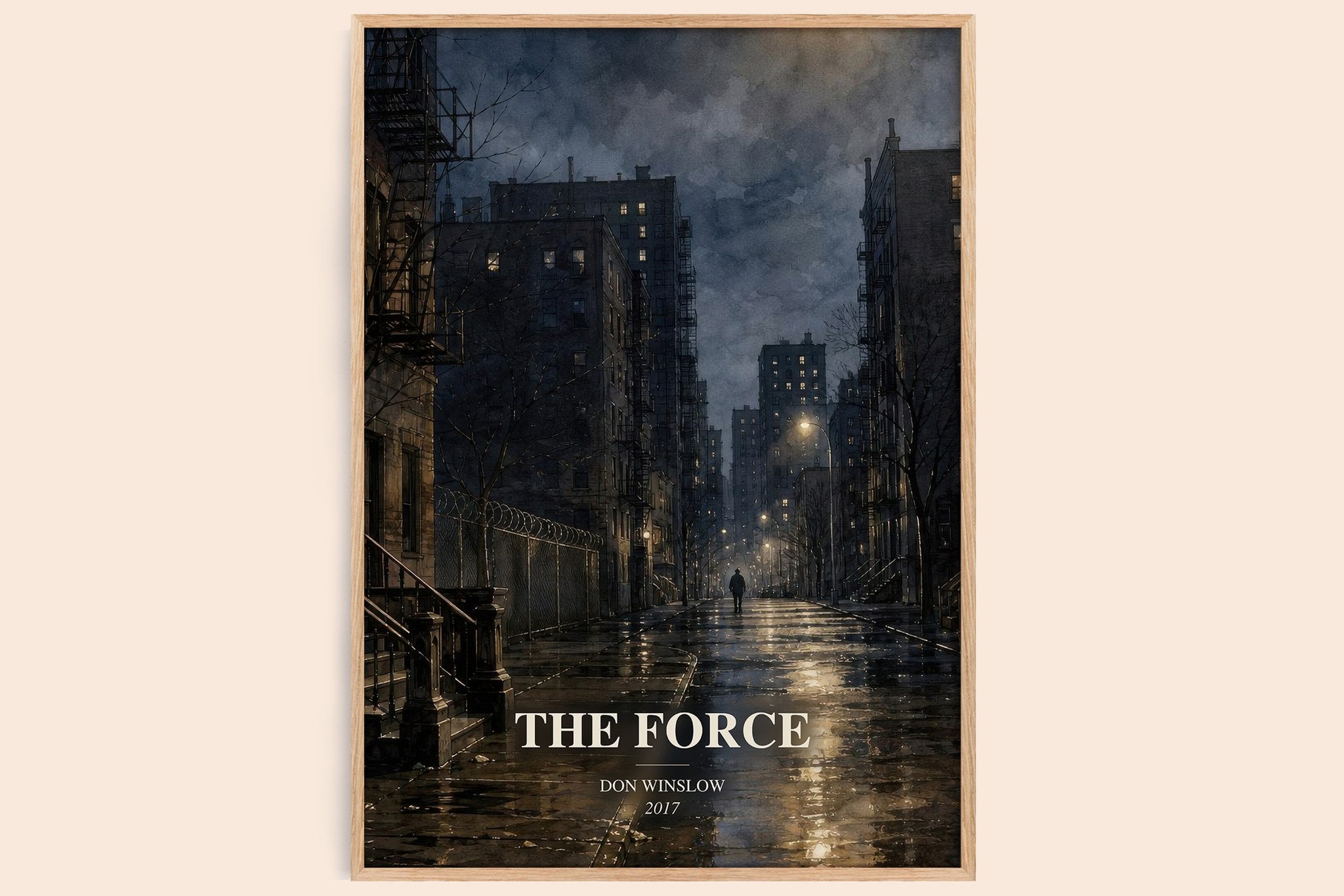 The Force Book Watercolour Illustration by Don Winslow