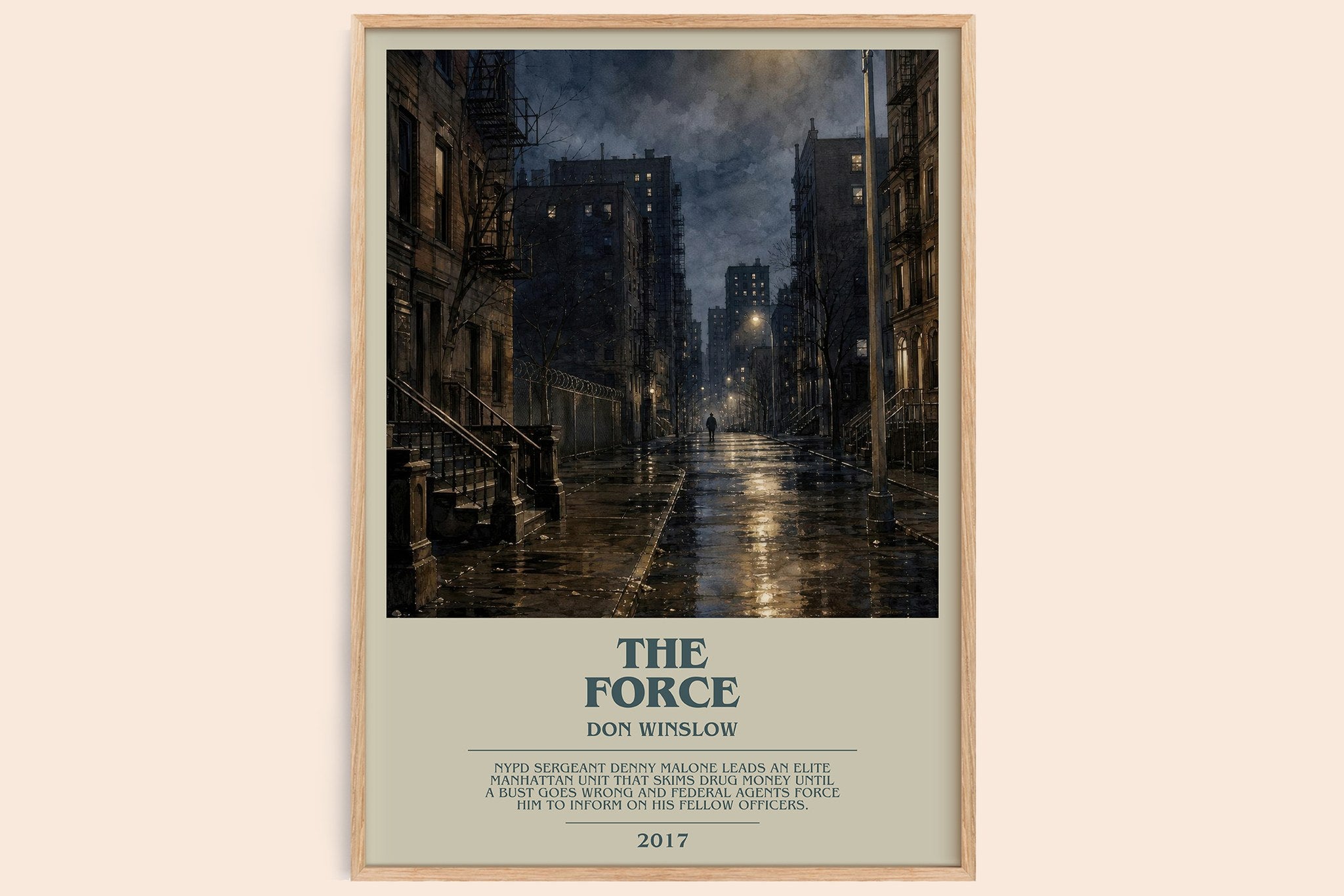 The Force Bookish Wall Art by Don Winslow
