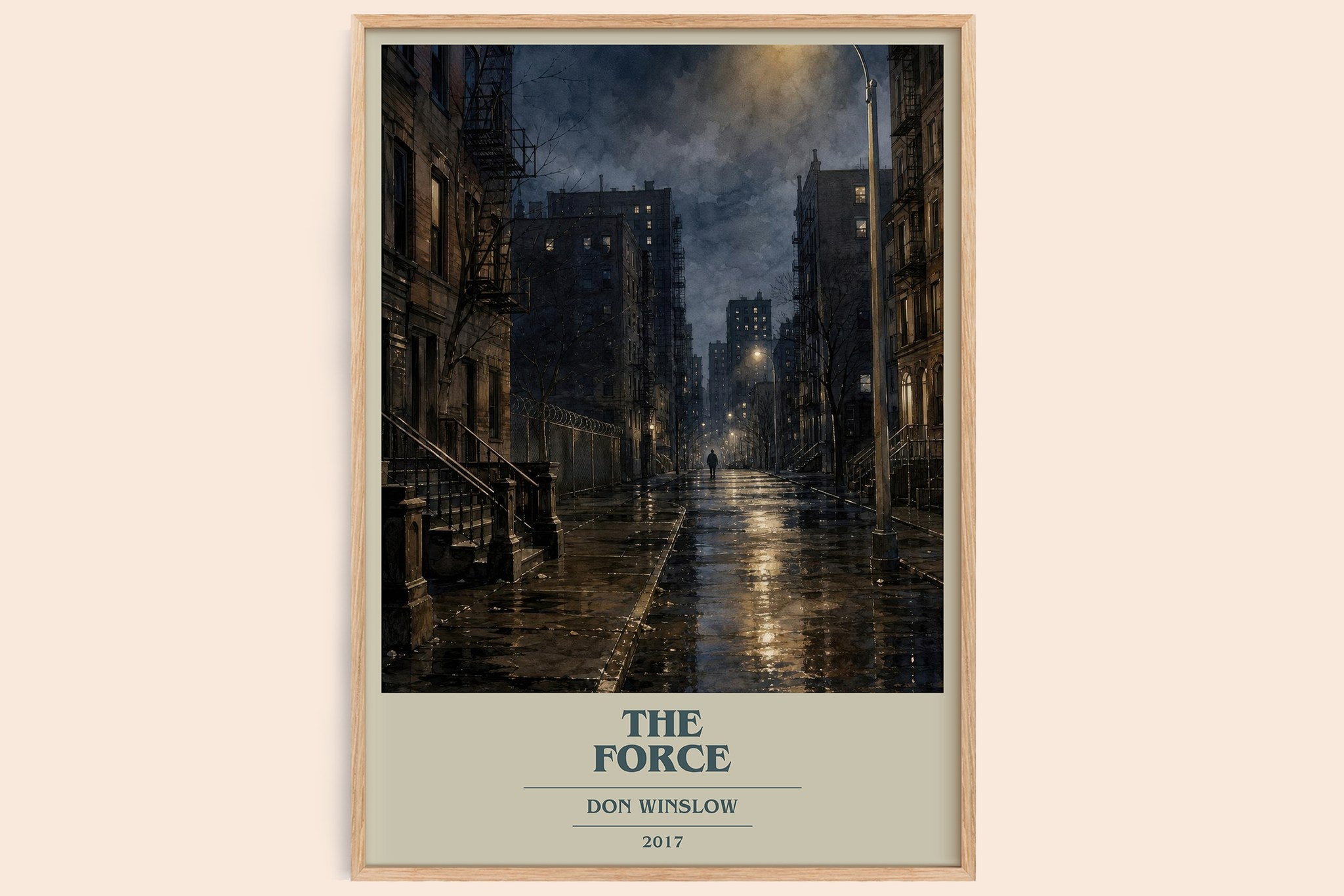The Force Book Cover Poster by Don Winslow