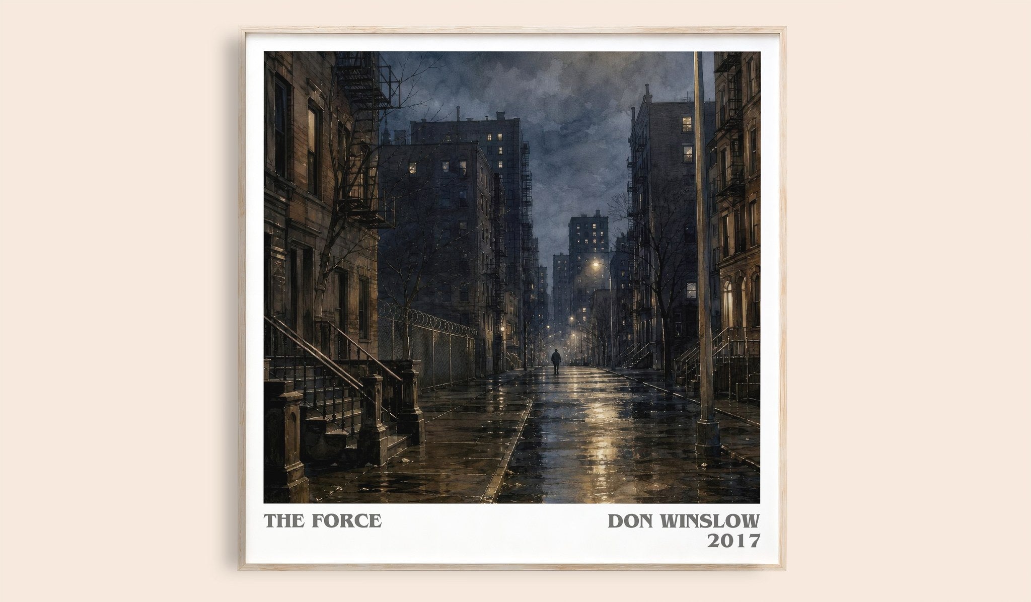 The Force Literary Art Print by Don Winslow