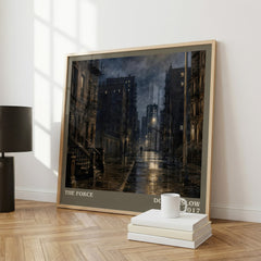 The Force literary print framed by window – literary home decor