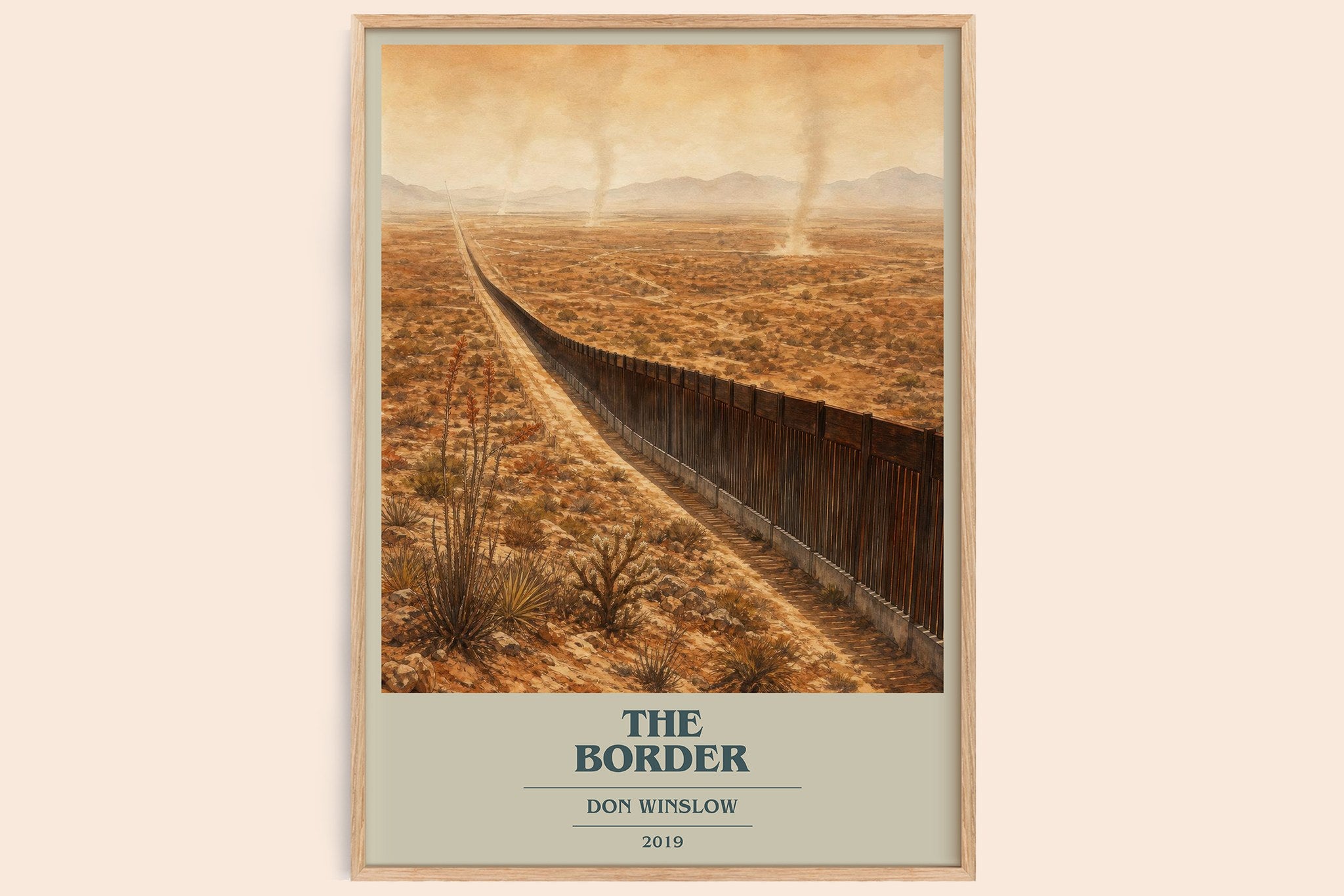 The Border Book Cover Poster by Don Winslow