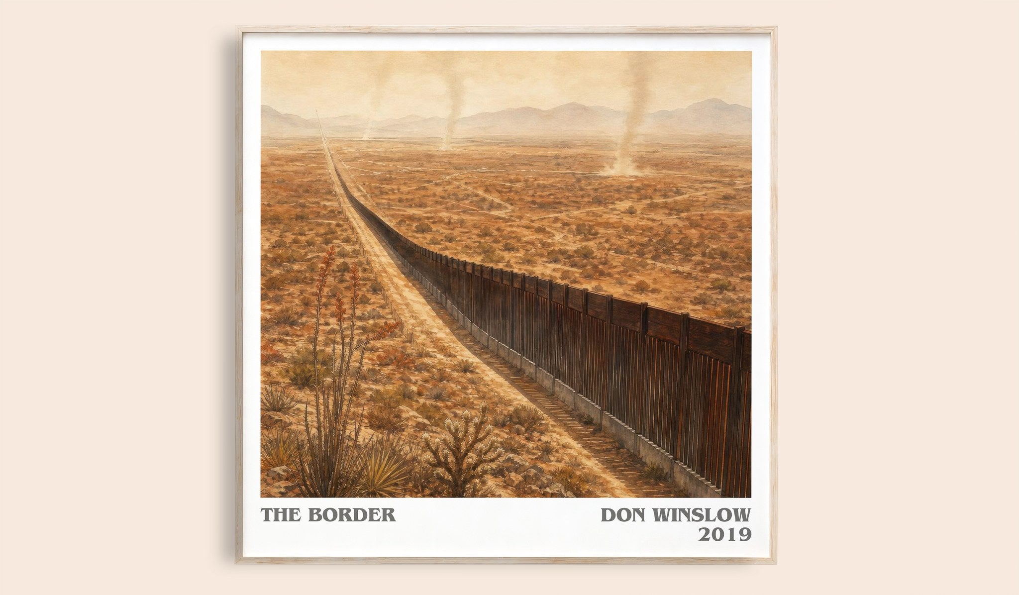 The Border Literary Art Print by Don Winslow