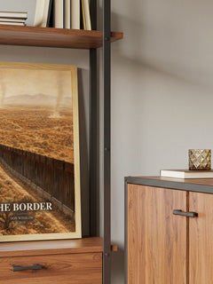 The Border book watercolour illustration paper finish options – matte satin gloss