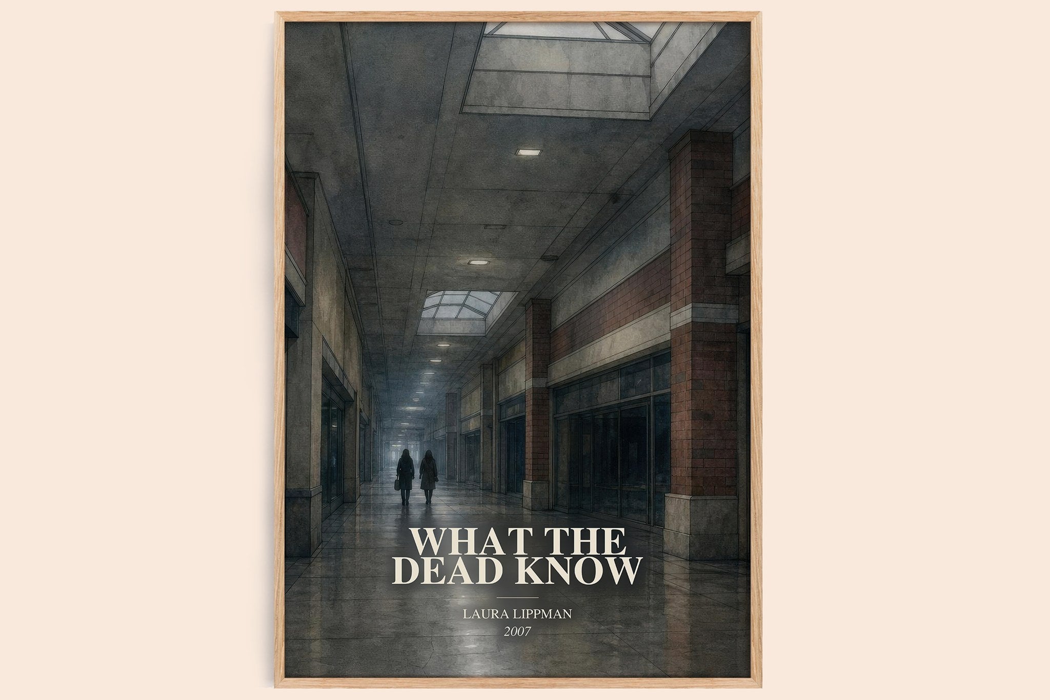 What the Dead Know Book Watercolour Illustration by Laura Lippman