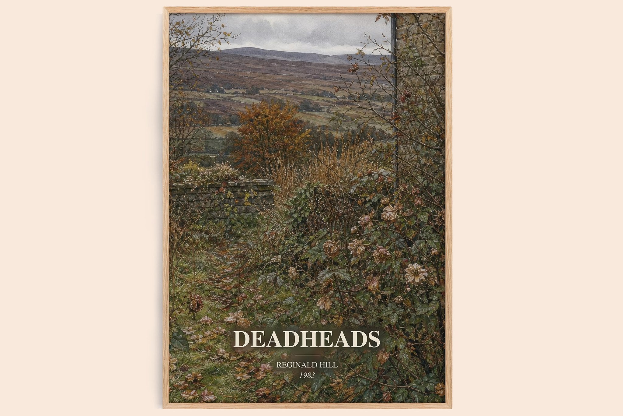 Deadheads Book Watercolour Illustration by Reginald Hill