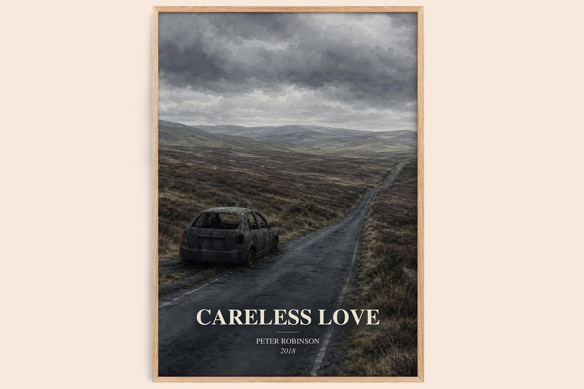 Careless Love Book Watercolour Illustration by Peter Robinson