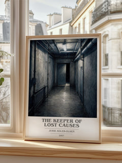 The Keeper of Lost Causes book cover poster colour and style options – Jussi Adler-Olsen book art