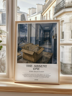The Absent One bookish poster colour and style options – Jussi Adler-Olsen book art