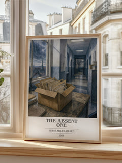 The Absent One book cover poster colour and style options – Jussi Adler-Olsen book art