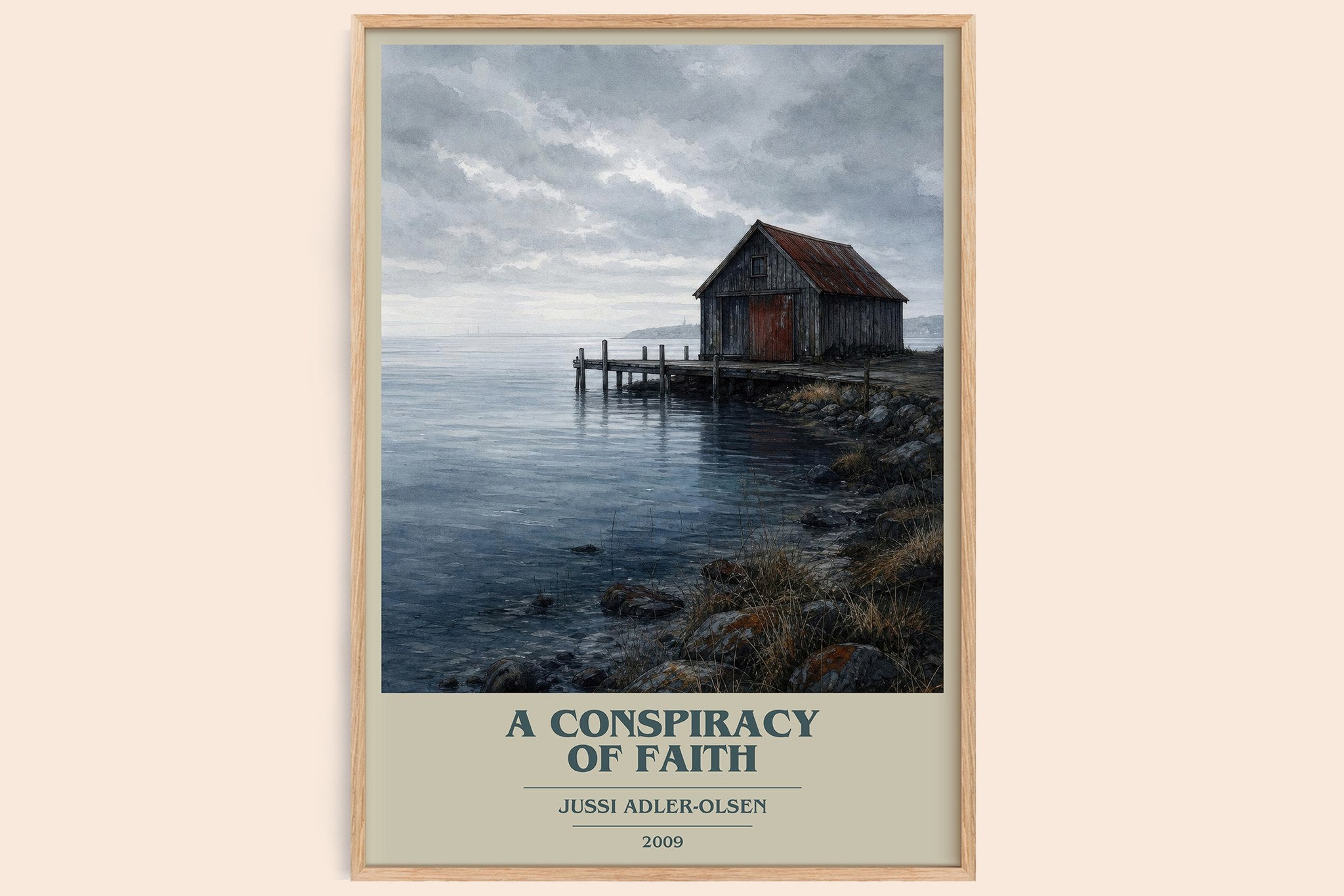 A Conspiracy of Faith Book Cover Poster by Jussi Adler-Olsen