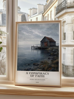 A Conspiracy of Faith book cover poster colour and style options – Jussi Adler-Olsen book art