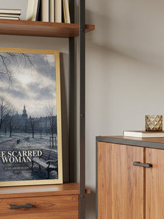 The Scarred Woman book watercolour illustration paper finish options – matte satin gloss