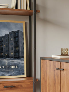 Arctic Chill book watercolour illustration paper finish options – matte satin gloss