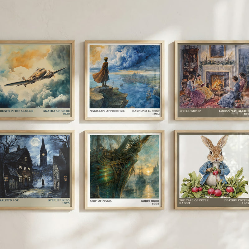 Ship of Magic literary art print colour and style options – Robin Hobb book art