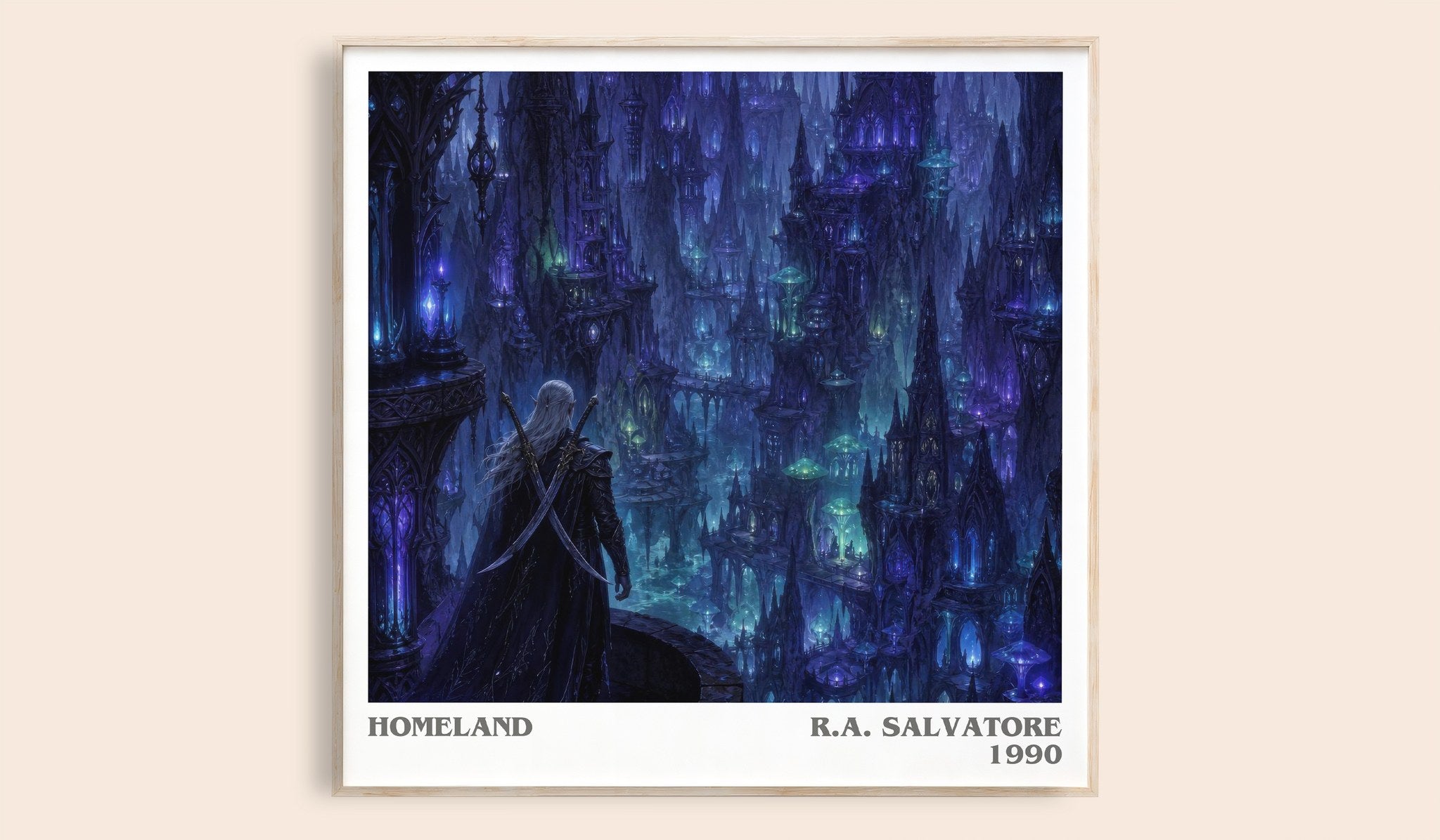 Homeland Literary Art Print by R.A. Salvatore