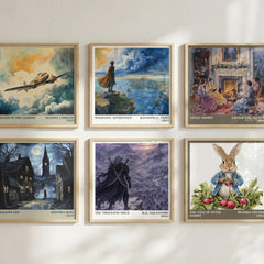 The Thousand Orcs literary art print colour and style options – R.A. Salvatore book art