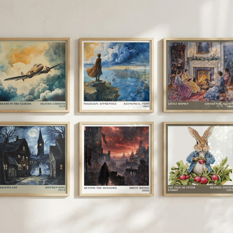 Beyond the Shadows literary art print colour and style options – Brent Weeks book art
