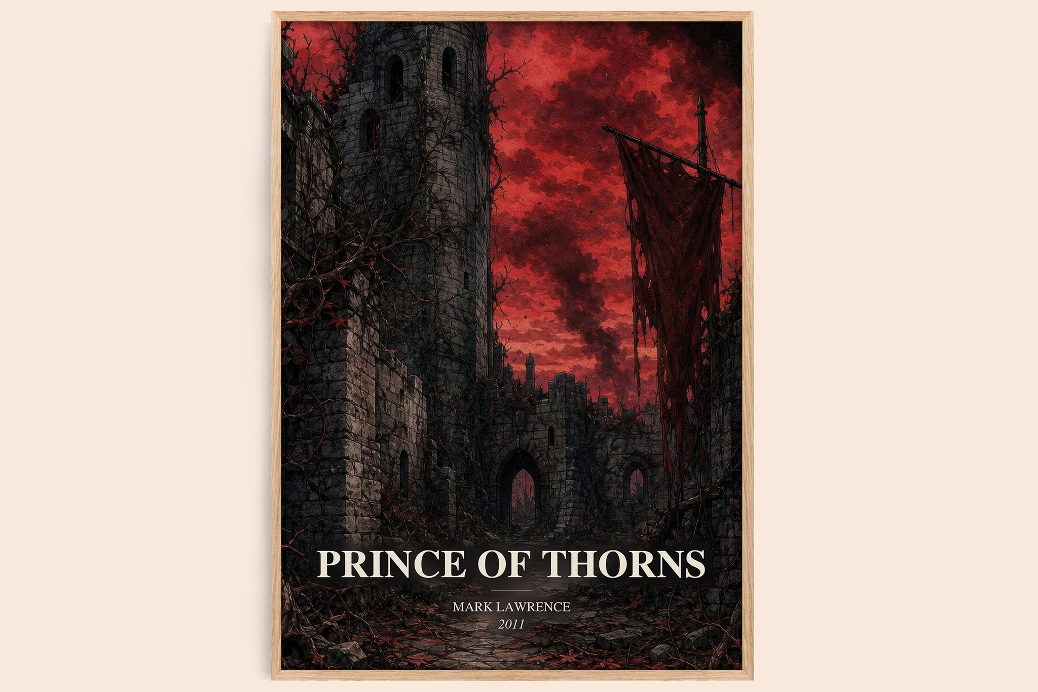 Prince of Thorns Book Watercolour Illustration by Mark Lawrence
