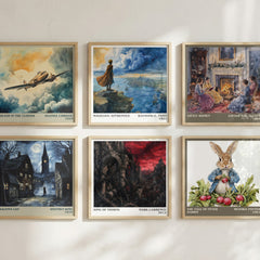 King of Thorns literary art print colour and style options – Mark Lawrence book art