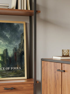 Prince of Fools book watercolour illustration paper finish options – matte satin gloss