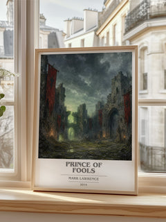 Prince of Fools book cover poster colour and style options – Mark Lawrence book art