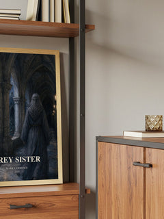 Grey Sister book watercolour illustration paper finish options – matte satin gloss