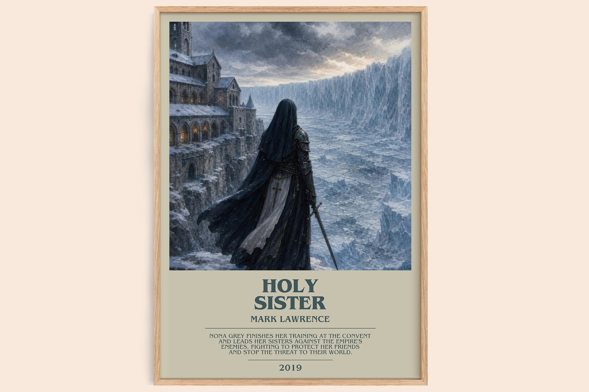 Holy Sister Bookish Wall Art by Mark Lawrence
