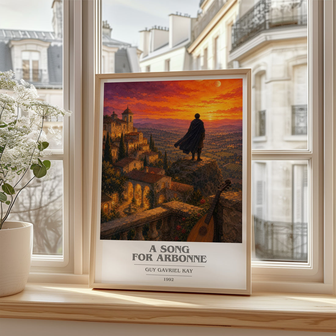 A Song for Arbonne book cover poster colour and style options – Guy Gavriel Kay book art