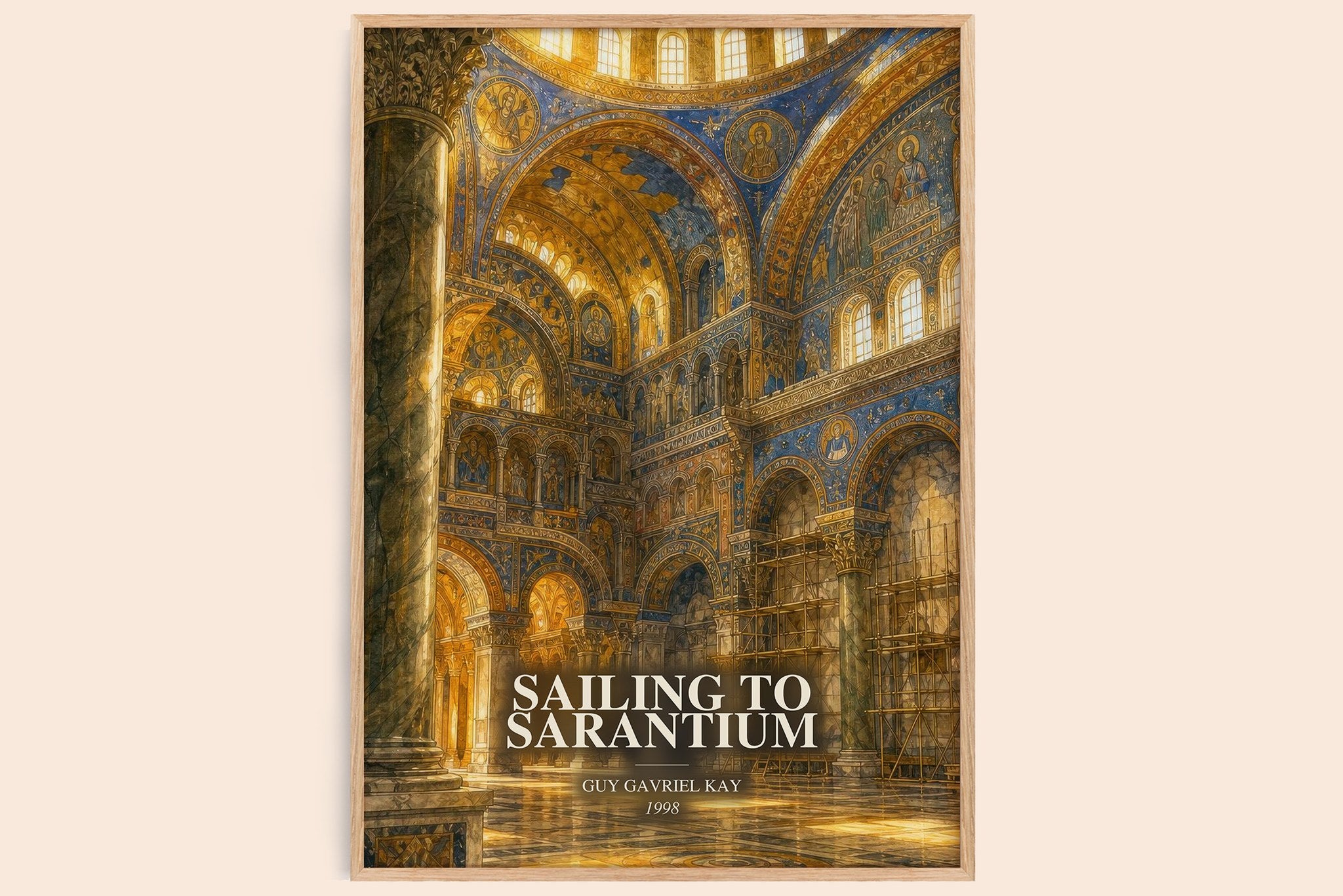 Sailing to Sarantium Book Watercolour Illustration by Guy Gavriel Kay