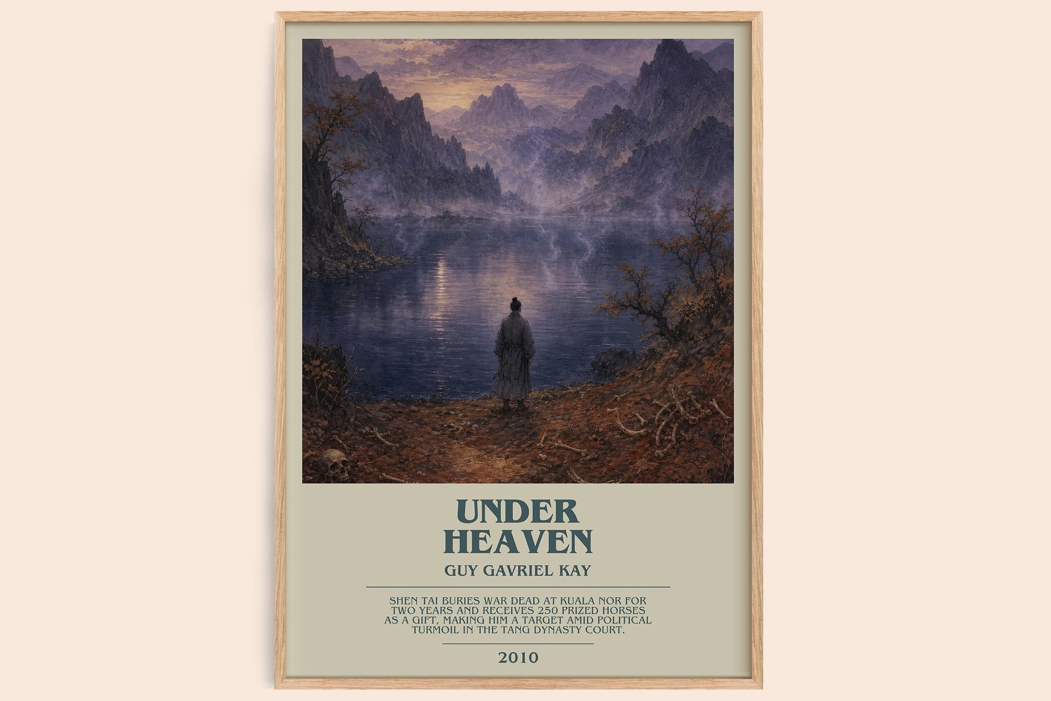 Under Heaven Bookish Wall Art by Guy Gavriel Kay