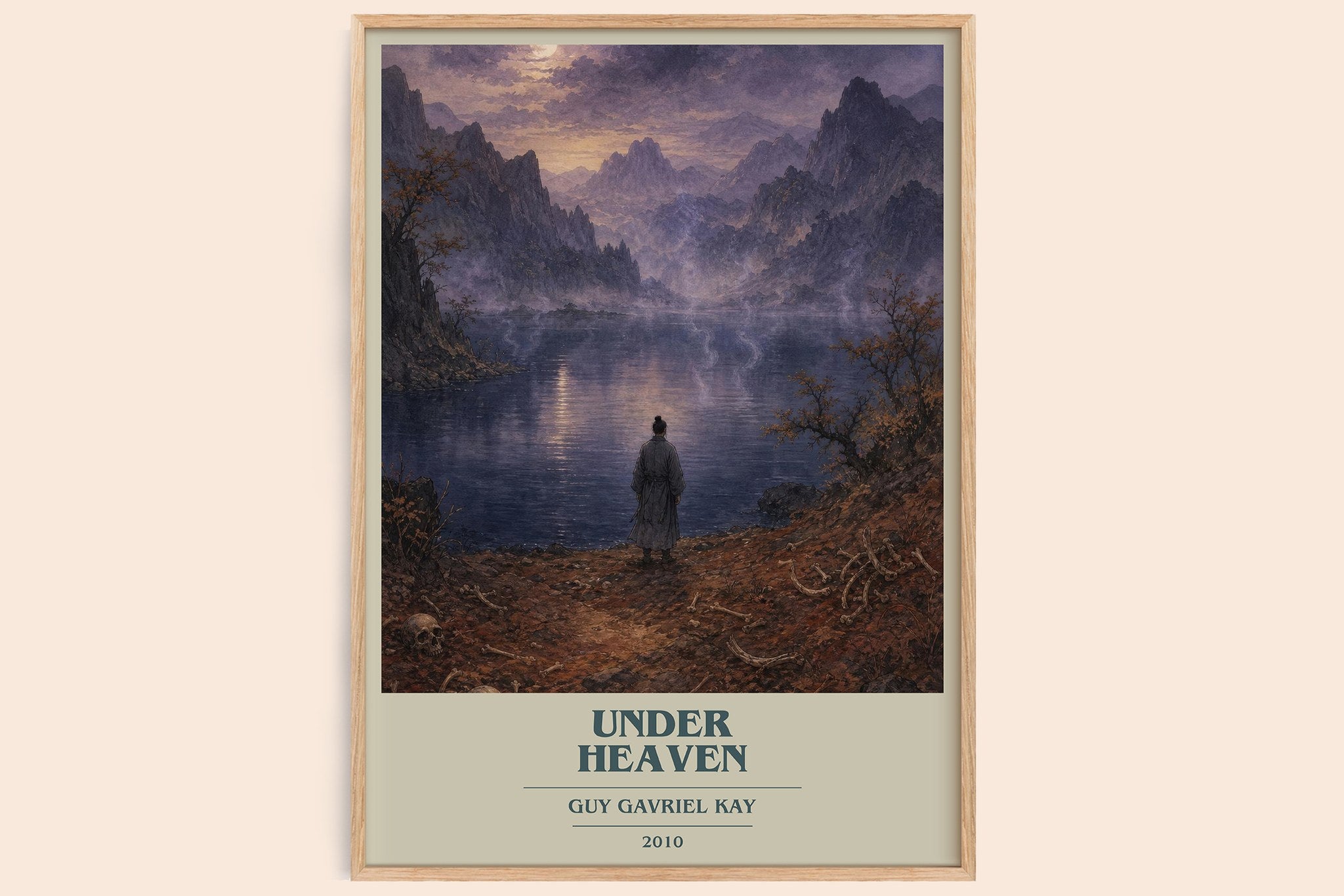 Under Heaven Book Cover Poster by Guy Gavriel Kay