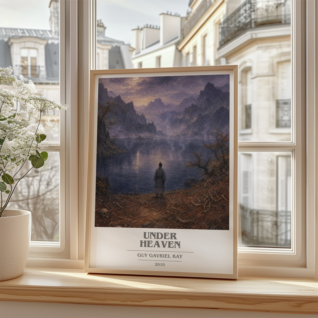 Under Heaven book cover poster colour and style options – Guy Gavriel Kay book art