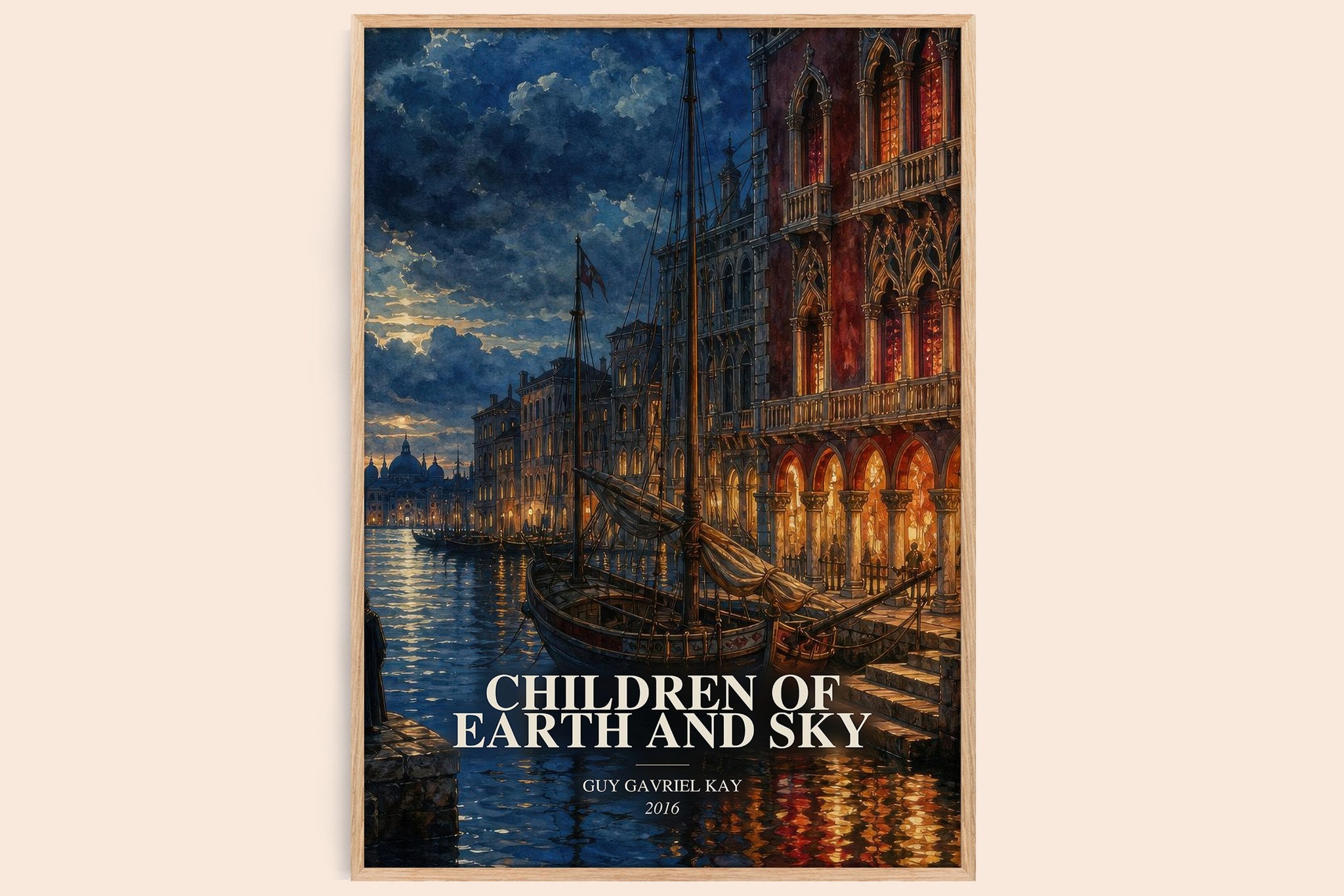 Children of Earth and Sky Book Watercolour Illustration by G. Kay