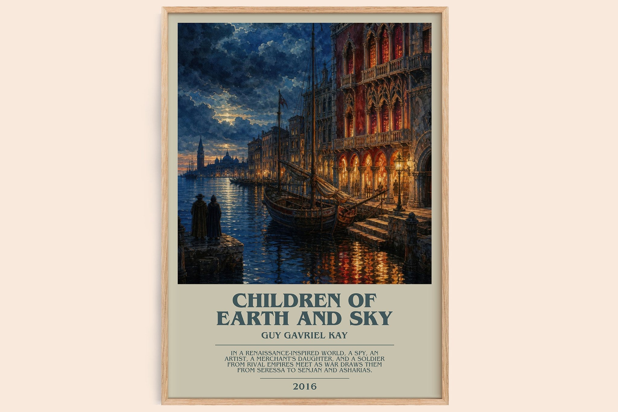 Children of Earth and Sky Bookish Wall Art by Guy Gavriel Kay
